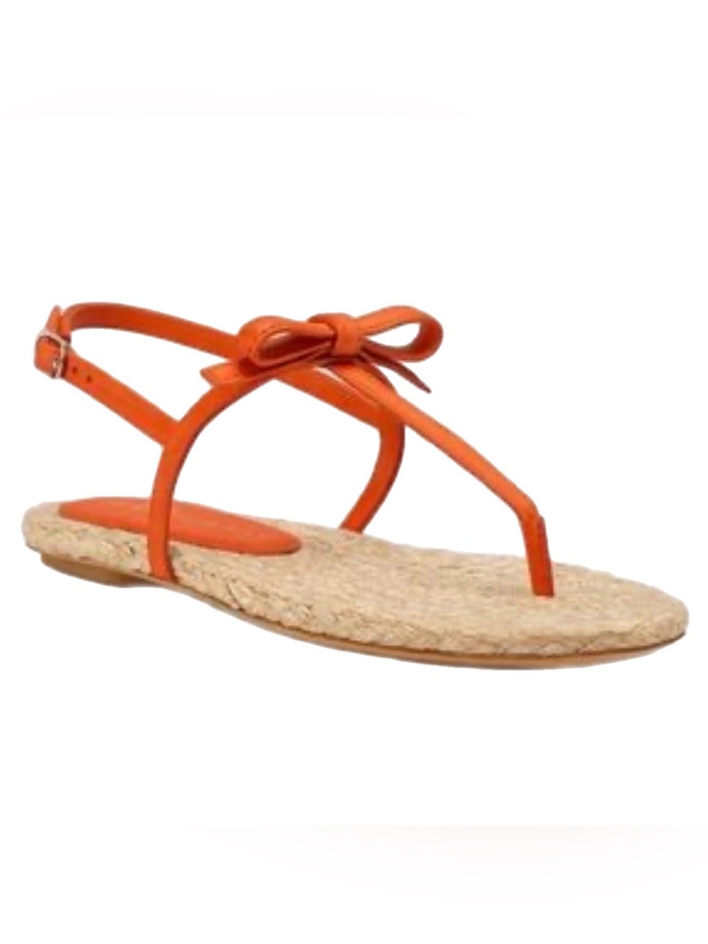 STUART WEITZMAN FELICITY ESPADRILLE SANDAL PARADISE ORANGE SIZE 7 NEW